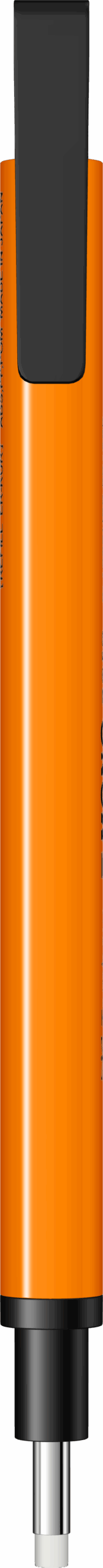 Radiera tip creion varf rotund Neon Orange