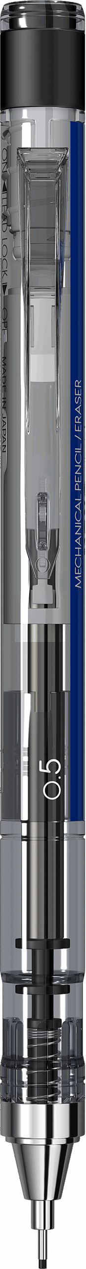 White / Blue / Black Creion mecanic 0.5 mm